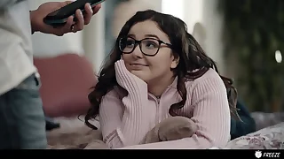 Buff Step Daddy FREEZES Spoiled Stepdaughter to Give Her the Orgasm of a Adulthood